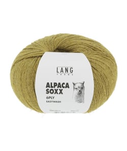 Pelote de laine Alpaca Soxx 6-PLY - 150GR - Lang Yarns 13 Vert