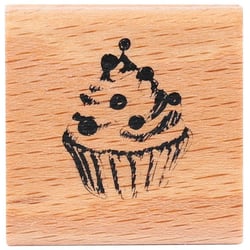 Graine Créative - Tampon en bois Cupcake