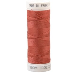 Fil à coudre polyester 100m made in France - rouge berlingot 220