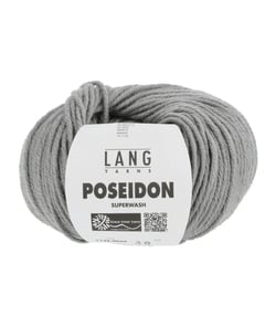 Pelote de laine Vierge Poseidon - Lang Yarns 24 Gris