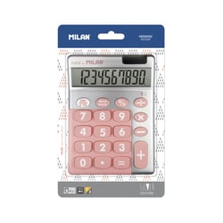 Blister calculatrice Silver rose 10 chiffres