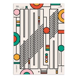 Affiche 50 x 70 cm -  Hola - Posterlad