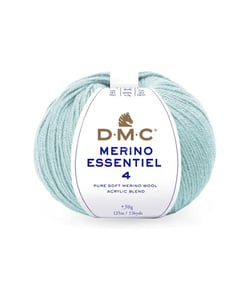 Pelote de laine Merino Essentiel 4 - DMC - Certifié Oeko-Tex 882 Bleu