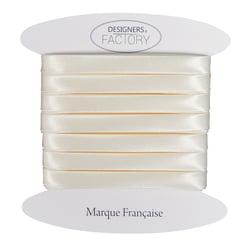 Biais satin écru 9mm par 5 mètres – designers-factory