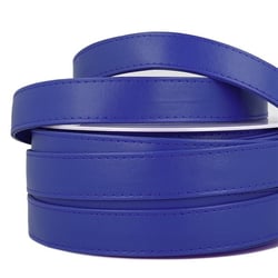 Bobine 10m Sangle simili cuir bleu roi 25mm