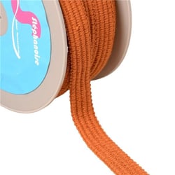 Bobine 20m Galon quatre cordons 15mm orange rouille