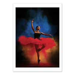 Affiche 30x40 cm -  Color Dance - Sebastian Kisworo
