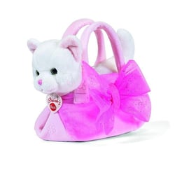 peluche chat avec sac - taille XS