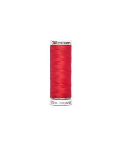 Fil à Coudre 100% polyester 200m - Gütermann 491 Rouge