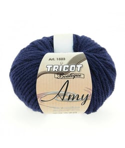 Fil à tricoter Tricot Boutique AMY - Distrifil Bleu (16)