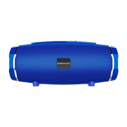 Enceinte Bluetooth Sportive Waterproof 5.0 Son Surround 360 4 Modes de Lecture Bleu YONIS