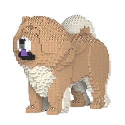 Chien Chow Chow mâle beige Taille standard | JEKCA | 14 ans et +