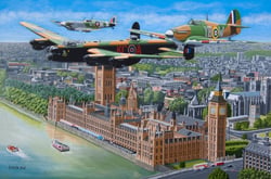 Puzzle 500 pièces - Fly Past - HOP - House of Puzzles