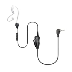 Crosscall Écouteurs Filaires Prise Jack 3.5mm avec Bouton Push to Talk et Micro Noir