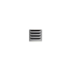 Module de classement Big Box 4 tiroirs Office - Granit - Exacompta