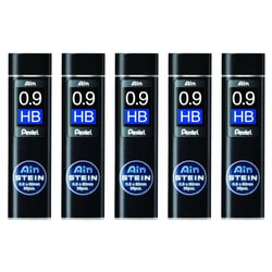 Mine de rechange pour porte-mine - PENTEL - Lot de 5 étuis de 36 mines 0,9 mm HB