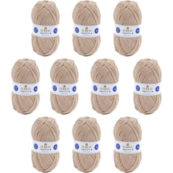 10 pelotes - 100% acrylique - Beige - 964 - 50g - 140m - DMC - Knitty 4 - Tricot