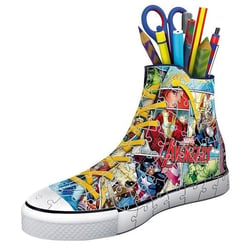 Puzzle 3D Sneaker Avengers - Ravensburger - Pot a crayons 108 pieces