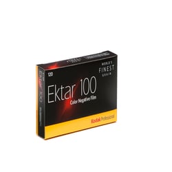 Kodak Ektar 100 – Film Couleur 120, ISO 100, Grain Ultra Fin, Couleurs Vives, 60 Poses