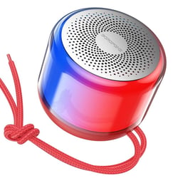 Enceinte Bluetooth Sport Joyeuse Hi-Fi LED Colorée Autonomie 2H Ultra-Portable Rouge YONIS