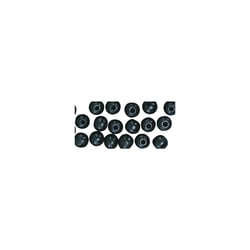 Perles en bois polies 10mm ø