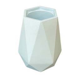 Jesmonite - Moule Jesmonite Silicone 10x8cm Vase à Facettes