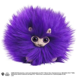 Harry Potter - Peluche Pygmy Puff Purple 15 cm - Noble Collection