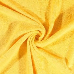 Tissu Eponge Premium 400 g/m² Jaune paille