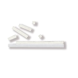 Ruban adhésif 3D, 3x100 mm, blanc, épaiss. 2 mm, : plaque 10x10 cm