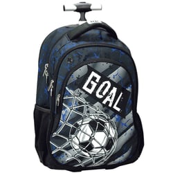 Sac à dos à roulettes Back Me Up Football Goal 48 CM - Cartable