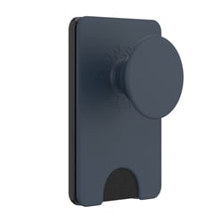 PopSockets Support PopWallet MagSafe pour Smartphone avec Porte-Cartes Intégré Bleu marine
