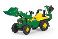 Tracteur a pédales rollyJunior John Deere - Rolly Toys