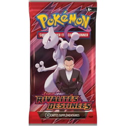Booster pokémon rivalités destinées ev10 - ecarlate et violet - asmodee - cartes a collectionner française