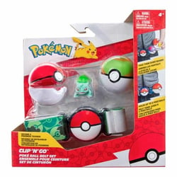 Ceinture pokemon clip'n'go Bulbizar - Bandai - Rouge