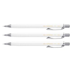 Porte-mines rechargeable PENTEL ORENZ - Lot de 3 - Mine 0,2 mm - Blanc