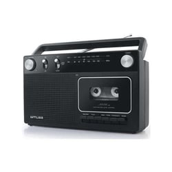 Radio CD Muse M152RC - Platine avec lecteur cassette - Noir - 1,29 kg
