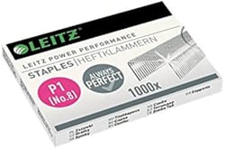 Boite de 1000 Agrafes N° 8 (6/4 - 21/4 mm) Galvanisées - Leitz