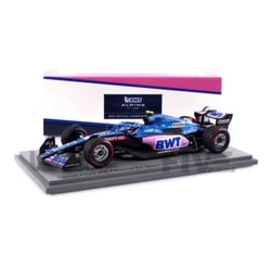 Voiture Miniature de Collection - SPARK - ALPINE A522 - Miami GP 2022 - Bleu / Rose - 1/43