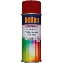 Spray de peinture Belton Spectral RAL3001 Rouge sécurité 400ml