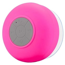 Enceinte Bluetooth Waterproof Kit Mains Libres Iphone Smartphone Tablette Rose YONIS