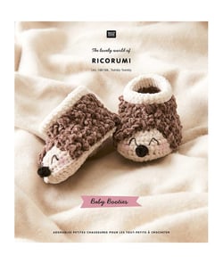 Livret Ricorumi Baby Booties : Des Petits Pieds Bien au Chaud avec des Créations Adorables ! - Rico Design Vert