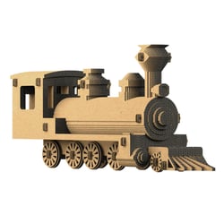 3D sculpture puzzle en carton Locomotive - Creatifwood
