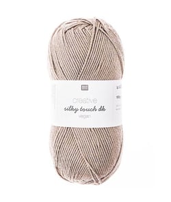 Fil à tricoter Creative Silky Touch Dk Vegan - 100gr - Rico Design 015 Violet Lilas