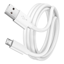 Avizar Cable Micro USB Charge rapide Transfert De Données Longueur 1m Blanc