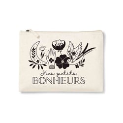 Trousse rectangulaire PM (20x13 cm) - Mes petits bonheurs