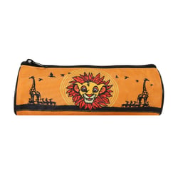 Trousse Scolaire Ronde  Orange Le Roi Lion Bagtrotter