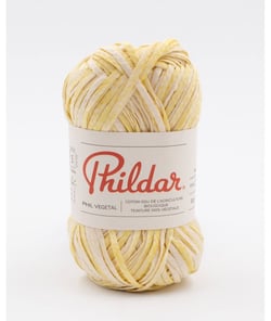 Fil ruban en coton PHIL VEGETAL - Phildar Berberine jaune