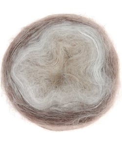 Fil à tricoter ESSENTIALS SUPER KID MOHAIR COLOUR LOVE - Rico Design 18 Galet gris