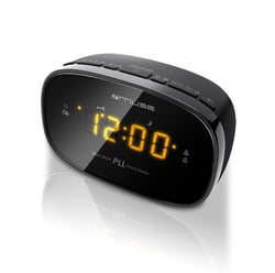 Radio-réveil Double Alarme Noir - Muse M150CR