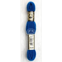 Fil de laine - DMC - Laine Colbert - 100% laine - Bleu océan - 7318 - Canevas